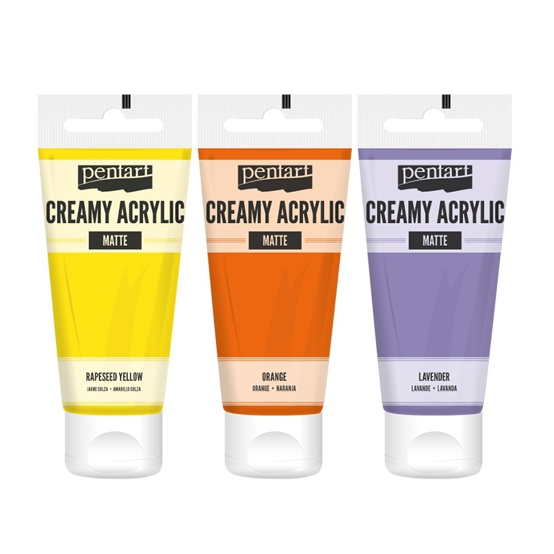 Farba Pentart akrylowa cream mat 60ml zielona